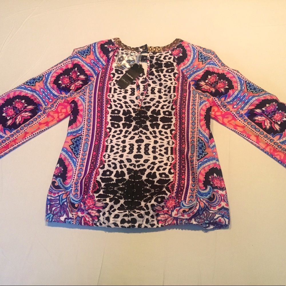 NWT Bebe blouse top size XS